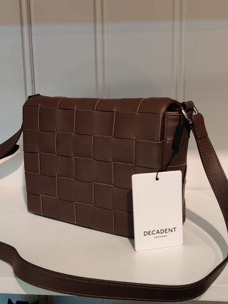 Shop secondhand brun flet taske online hos Tales