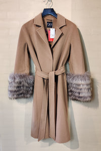 Shop uldfrakke, Priya Long Coat fra Oh! by Kopenhagen fur secondhand, online hos Tales