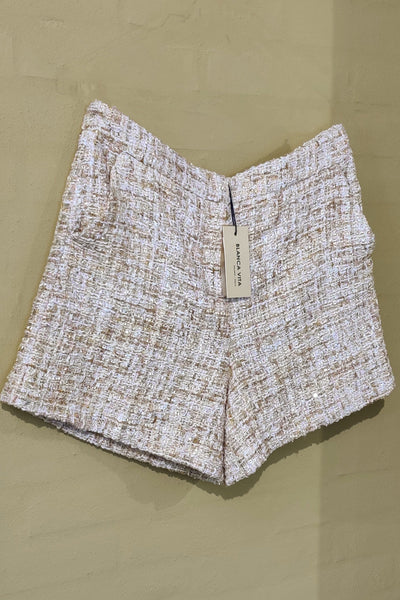 BLANCA VITA bouclé shorts |369|